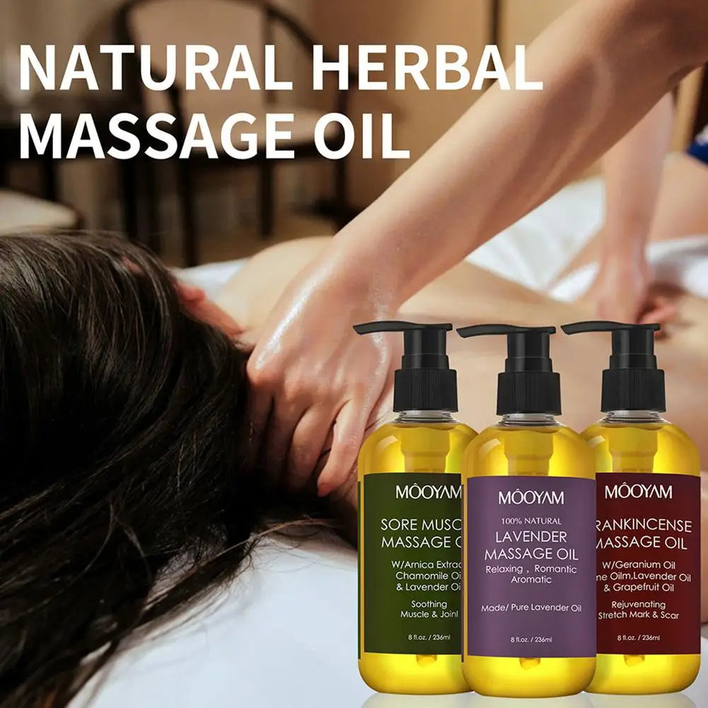 

Body Massage Oil Natural Organic Lavender Relaxing Muscle Lasting Nourishment Scraping Soothing Fragrance Oil Massage Deep C4I4