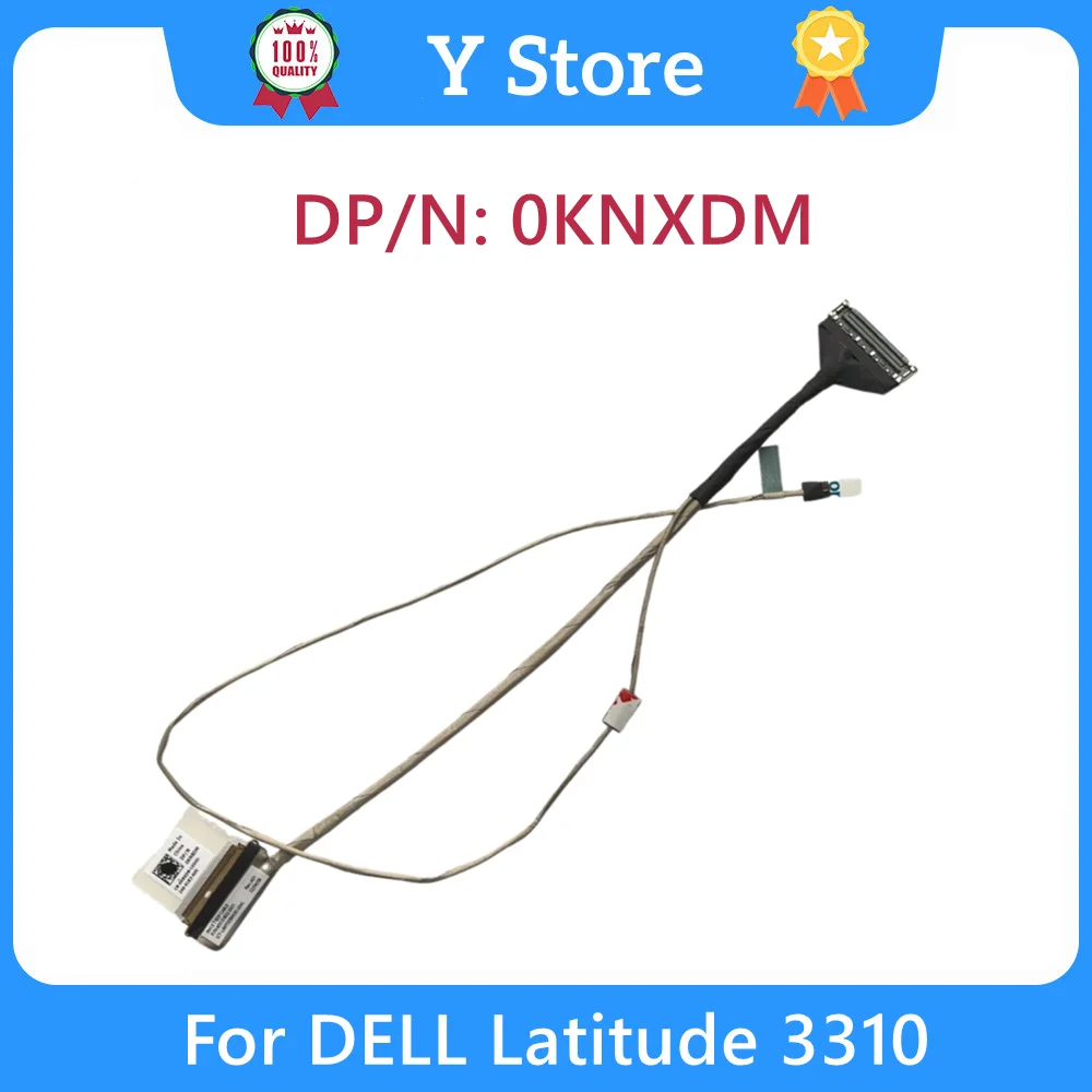 Y Store New Original For DELL Latitude 3310 LCD Screen Cable Led Lcd Lvds Cable 450.0J802.0001 0KNXDM KNXDM Fast Ship