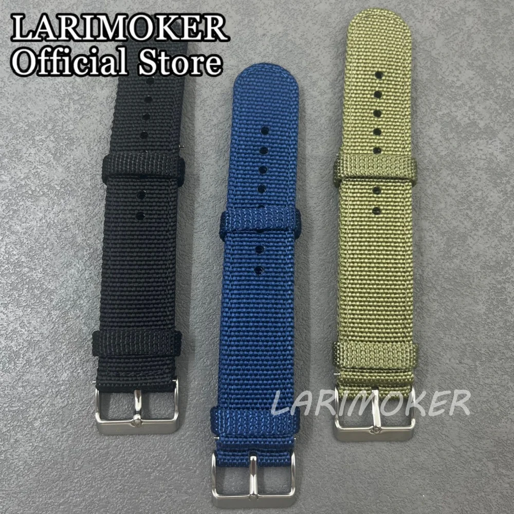 

LARIMOKER новые модные высококачественные 26 мм нейлоновый холщовый ремешок, детали для часов, подходят для мужских часов для дайвинга 42 мм, чехол для часов, аксессуар для часов