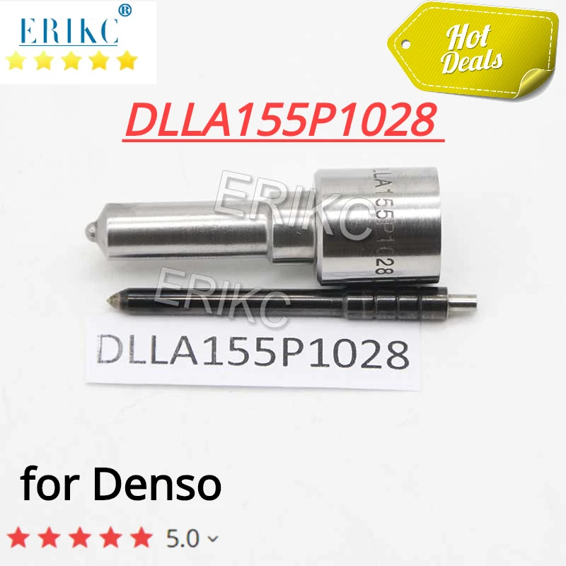 ERIKC 095000-7640 High Pressure DLLA155P1028 Oil Burner Nozzl DLLA 155 P1028 Sprayer DLLA 155 P 1028 for 23670-0R020 23670-09140