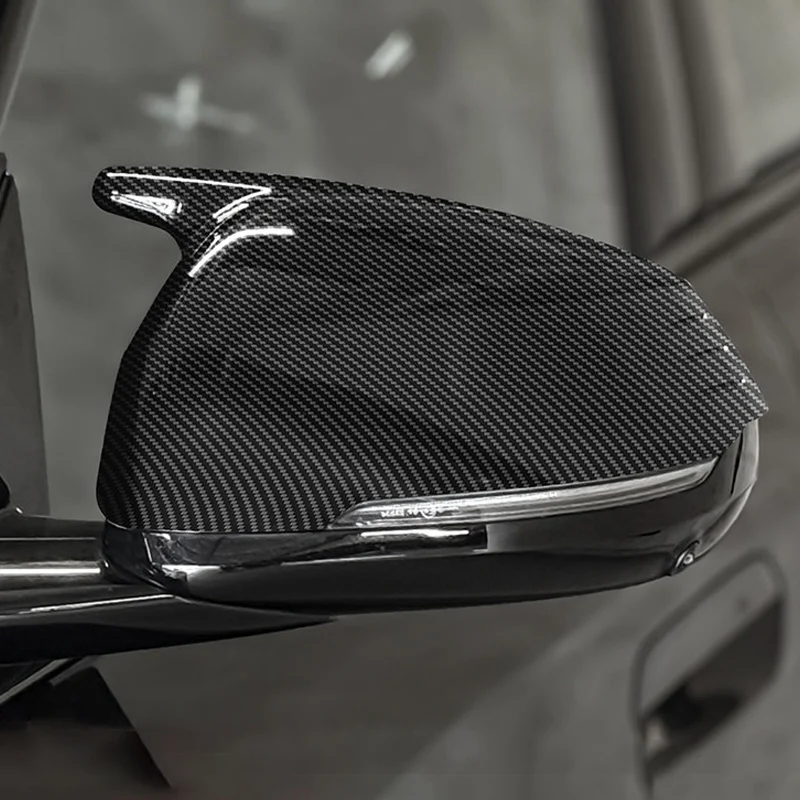 

Bull horn rearview mirror cover car exterior decoration products ABS For BMW 2 Series Gran Coupe L 225i M235i F74/78 2025 2026
