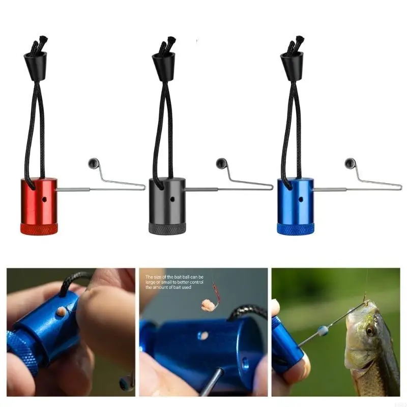 Efficient Squeeze Action Baits Dispenser Aluminum Alloys Compacts Fishing Gear