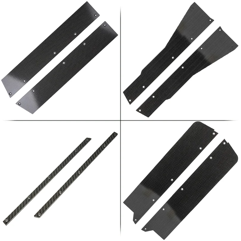

2pcs Carbon Fiber Simulation Side Skirt Set for 1/7 ARRMA FELONY INFRACTION 6S LIMITLESS F1 V2 Car Truck Upgrade Parts ARA320509