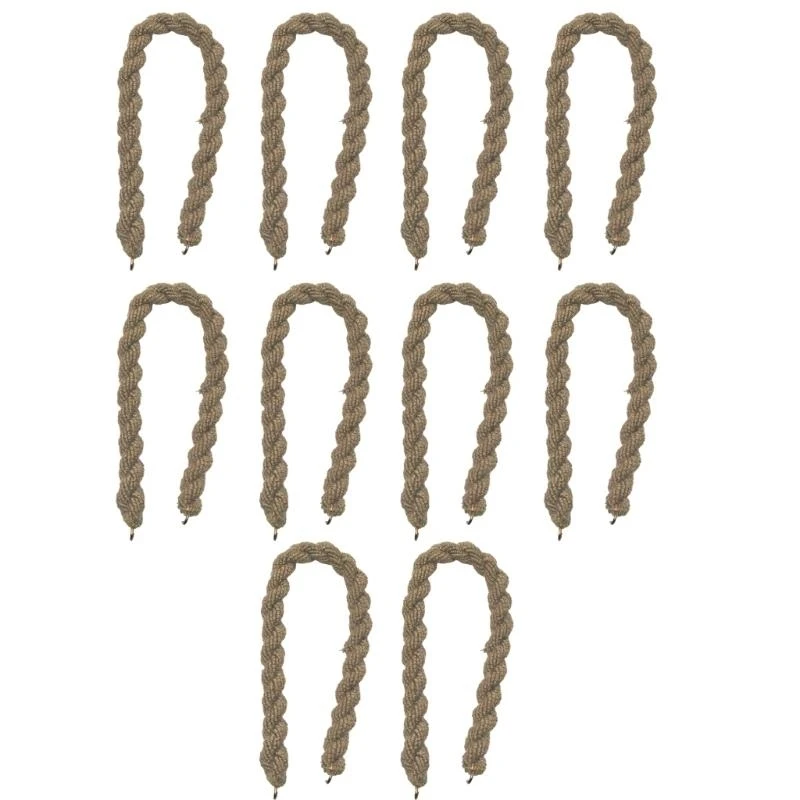 

10pcs Tactically Leggings Elastic Rope Trouser Leg Strap Cycling Boot Rubber Bands for Outdoor Sports and Militaries Use