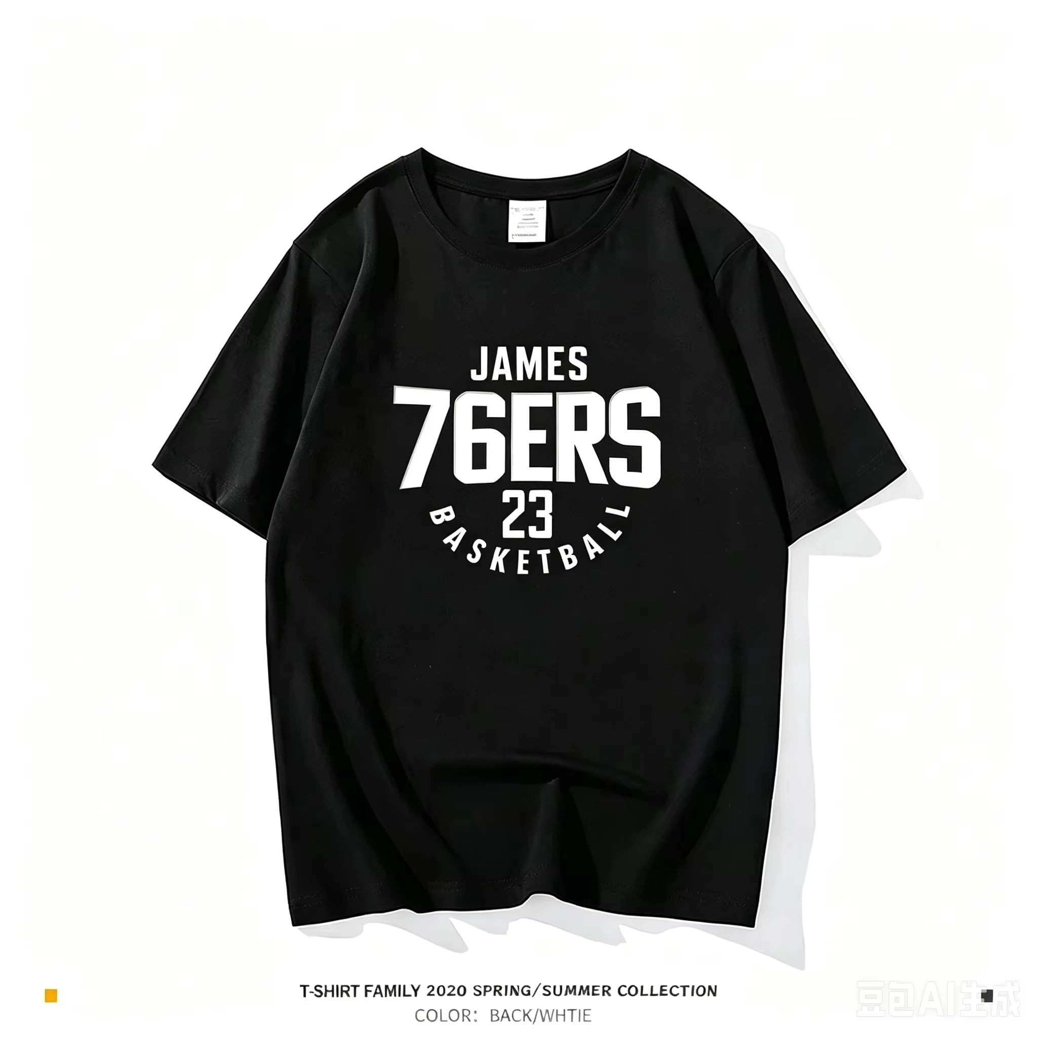 2026 New James Philadelphia 76ers 23 Basketball T-shirt Philadelphia Fans Cotton Sports Casual Short Sleeve Tee