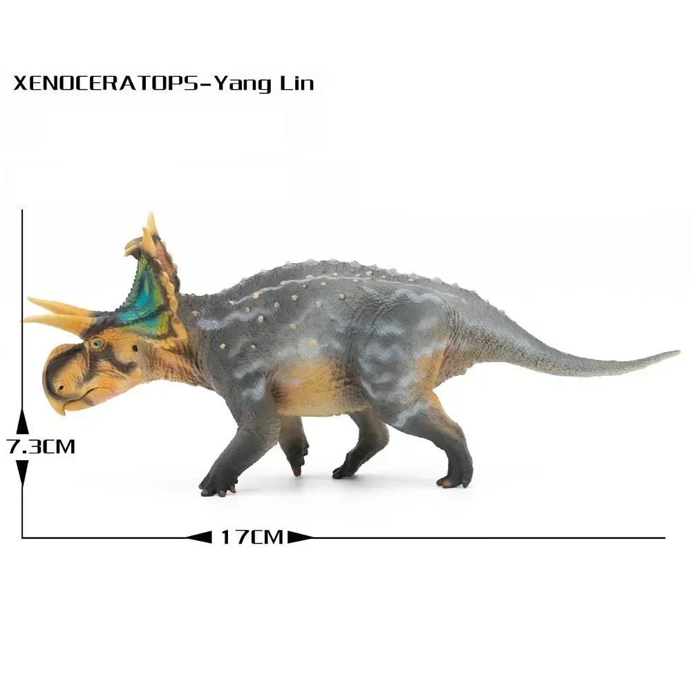 1/35 HAOLONGGOOD Speelgoed Xenoceratops Prehistorisch dinosaurusdiermodel