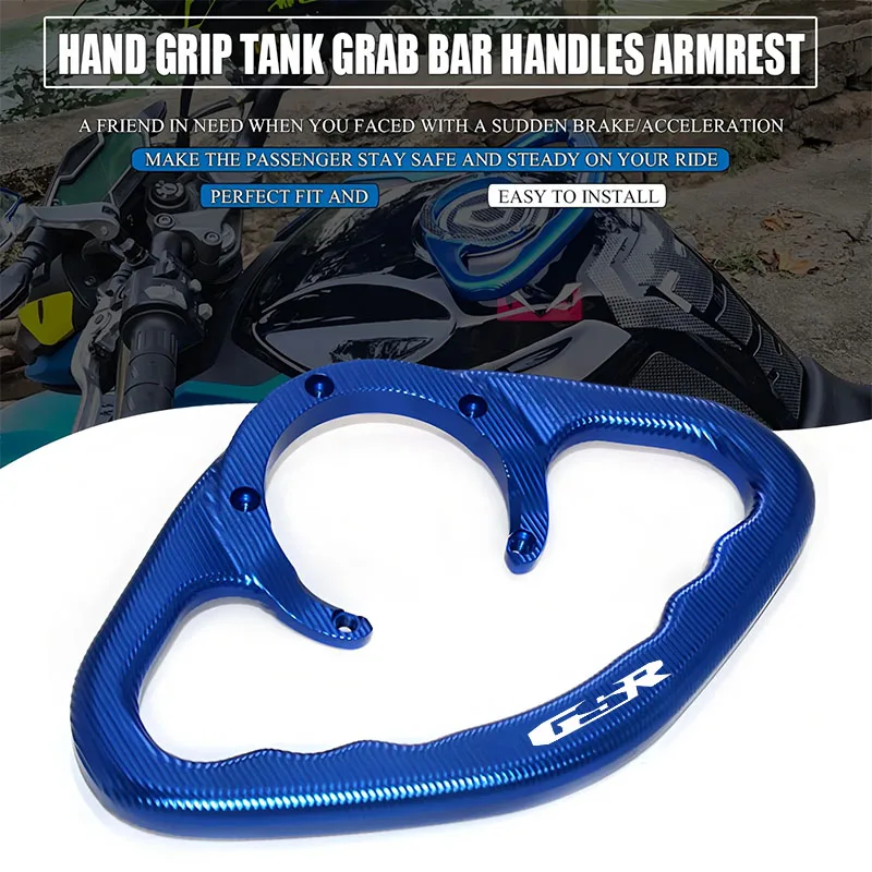 

Подходит для GSR 600 2006-2011 и GSR 750 2011-2015, пассажирские поручни, ручки для бака, поручни, подлокотник