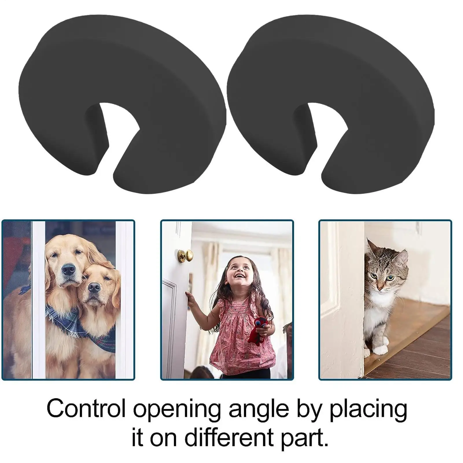 

4 шт., защита от защемления пальцев, защита от детей, противоскользящая пробка для дверей, пенопластовая дверная пробка, защита для детей, защита от защемления пальцев