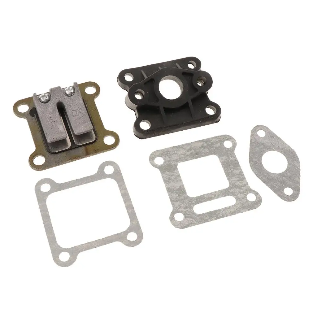 Durable Reed Valve Carburetor Inlet Gaskets for 2 Stroke 47cc Engine Carburetor rcycle Kids ATV Dirt Bik