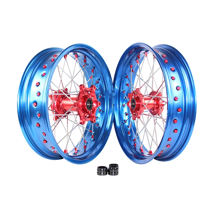 Factory Supply High Quality Motorcycle Accessories Aluminum Alloy Motorcycle Wheels For Supermoto