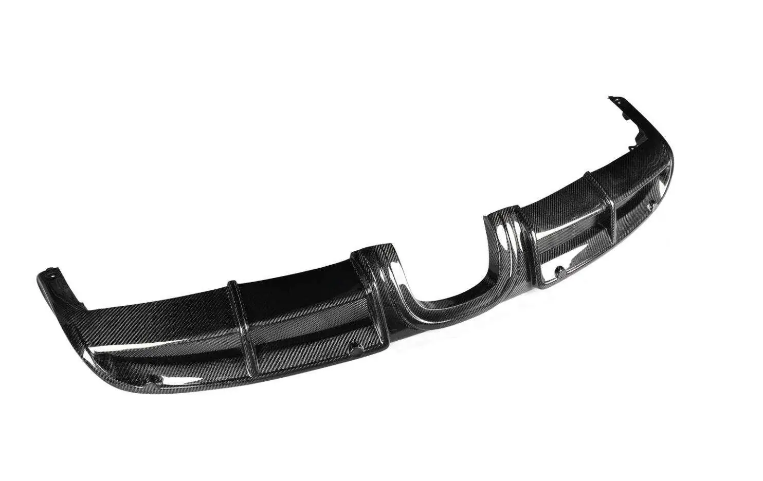 New High Quality Carbon Fiber for 2012-2015 Cayman Boxster 981 for Style Car Bumpers Upgrade Rear Diffuser Bumper Lip