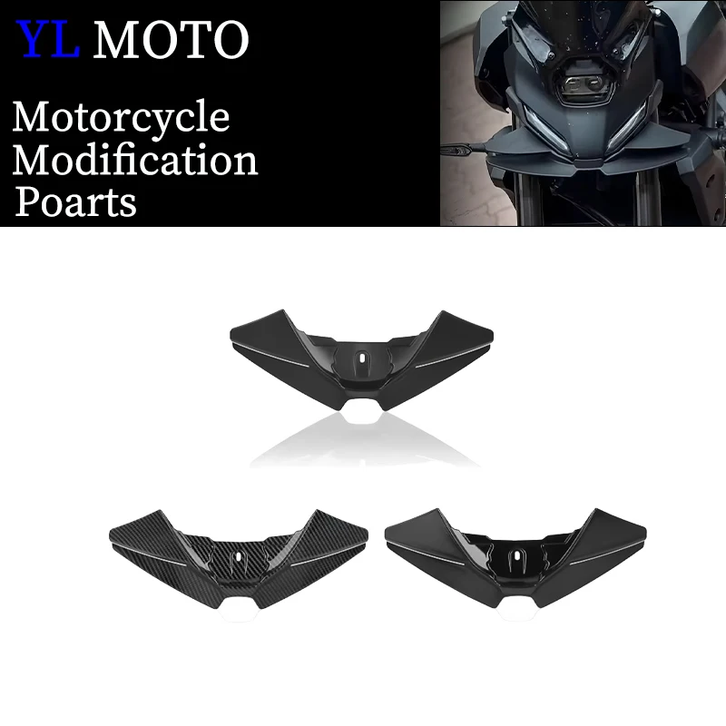 لياماها MT-07 MT07 MT 07 mt07 2025 دراجة نارية الجبهة سبويلر Downforce الهوائية عارية الجنيحات الجبهة هدية منحرف