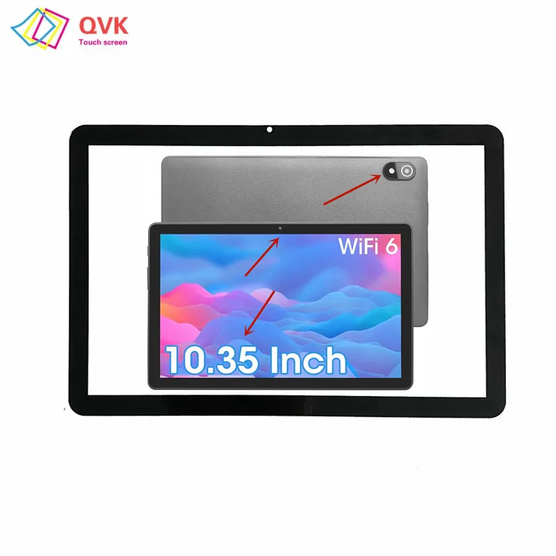 10.35Inch Black For CWOWDEFU F35W Tablet Capacitive Touch Screen Digitizer Sensor