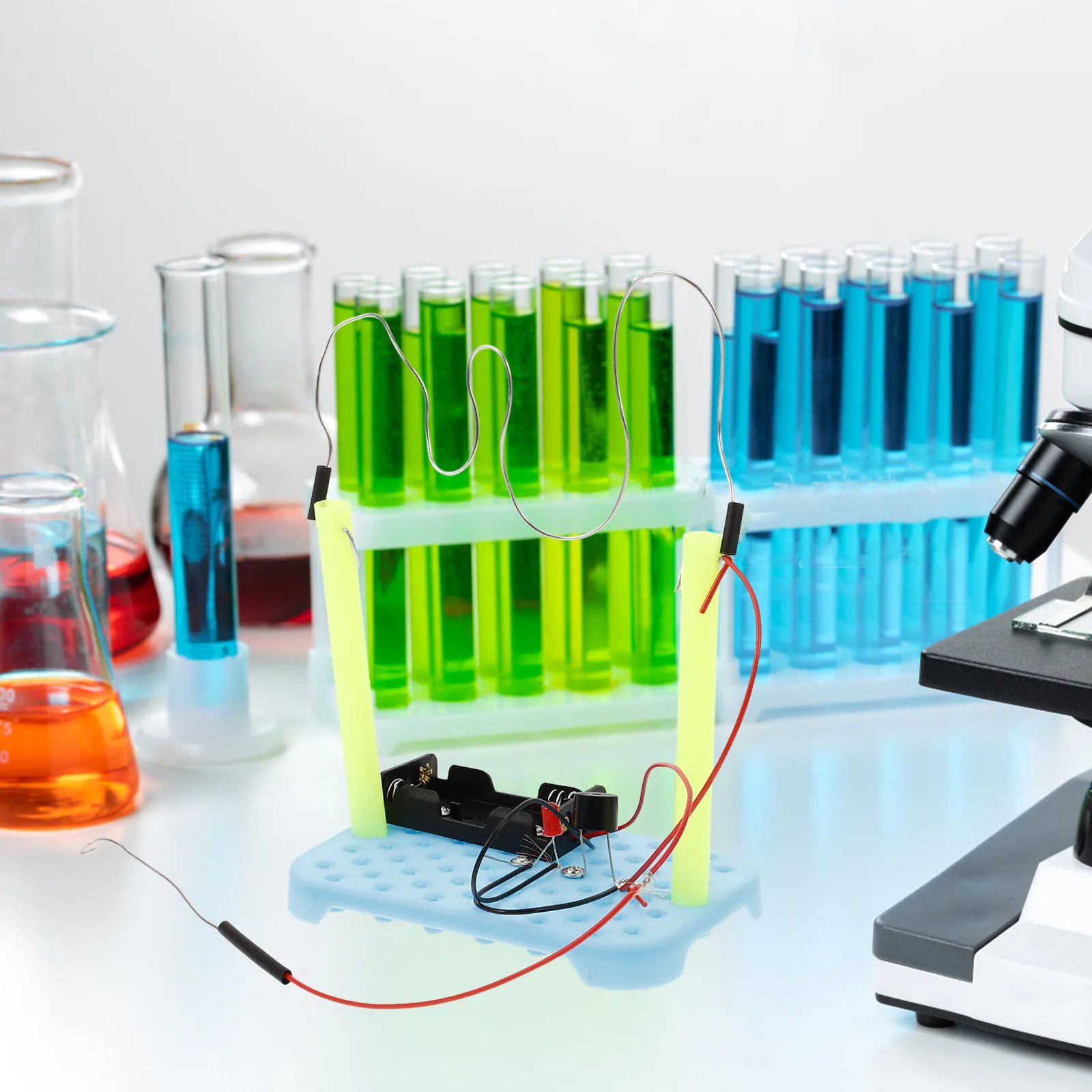 

Stem Physics Circuit Kit For Kids Diy Electronic Science Experiment Electricity Magnetism Educational Beginner Students Building
