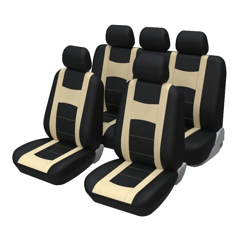 

Универсальный комплект чехлов для 5-местных автомобильных сидений из дышащего комфортного полиэстера с губчатой подкладкой, подходит для всех сезонов