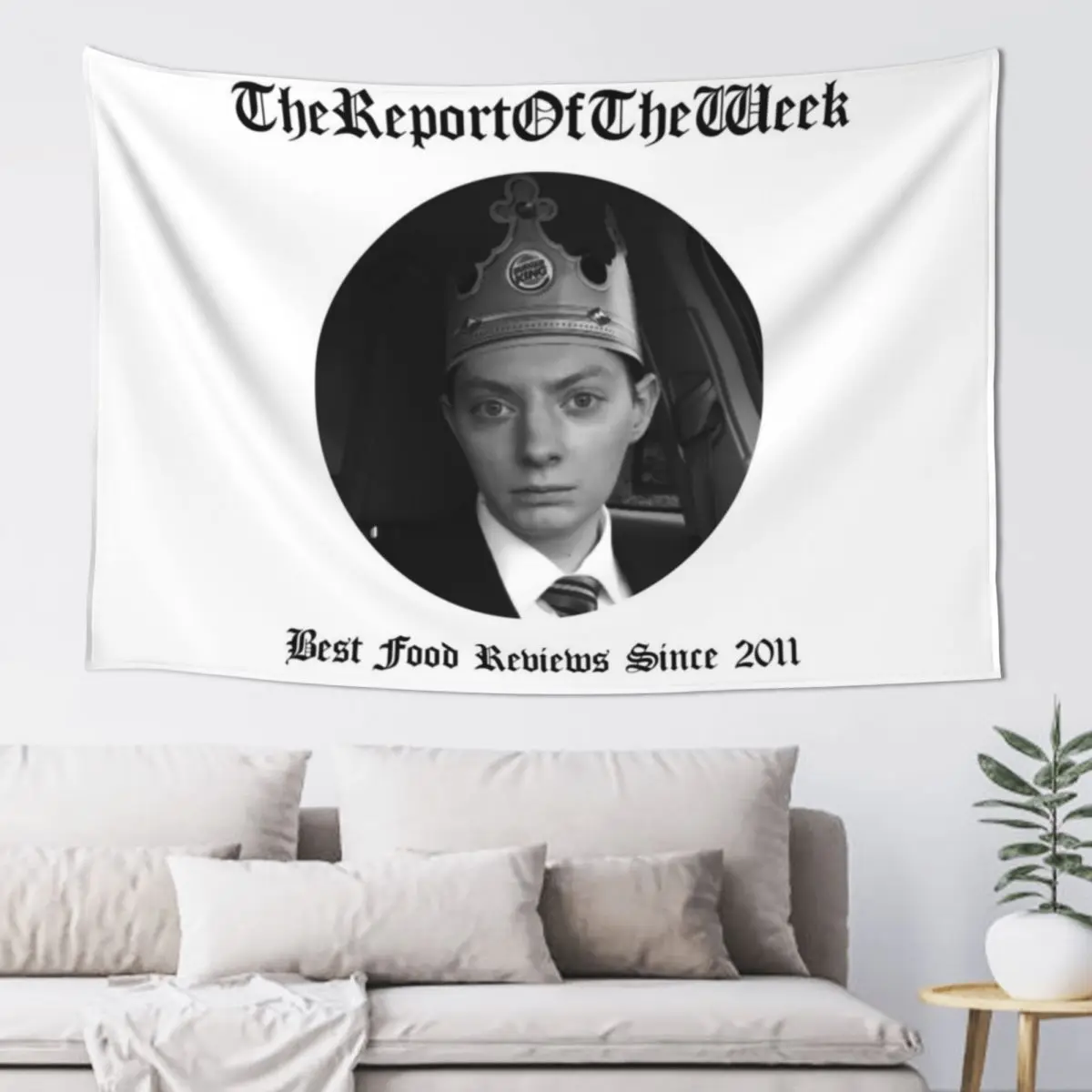

TheReportOfTheWeek 10 Year Anniversary Tapestry Decoration Room Wall Mural Tapestry
