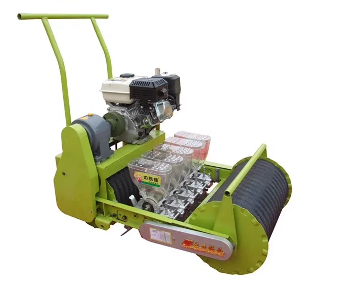 7.5HP gasoline powered 5 row small vegetable onion scallions carrot radish seed planter rapeseed parsley seeder planting machine