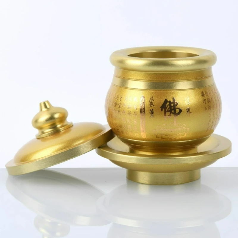 

LTT Buddha front water cup Guanyin Bodhisattva holy water cup God of Wealth water cup household