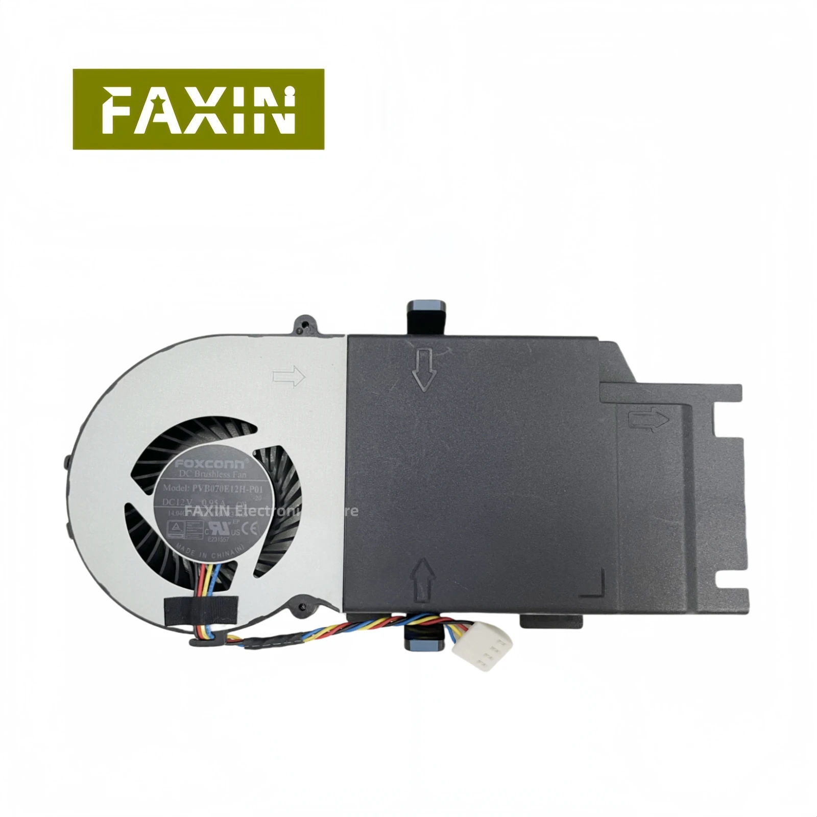 

CPU Cooling Heatsink Fan Assembly for Dell Optiplex 3000M 7000M 7010M MFF Micro Desktop 12V 65W 08MWR3 8MWR3
