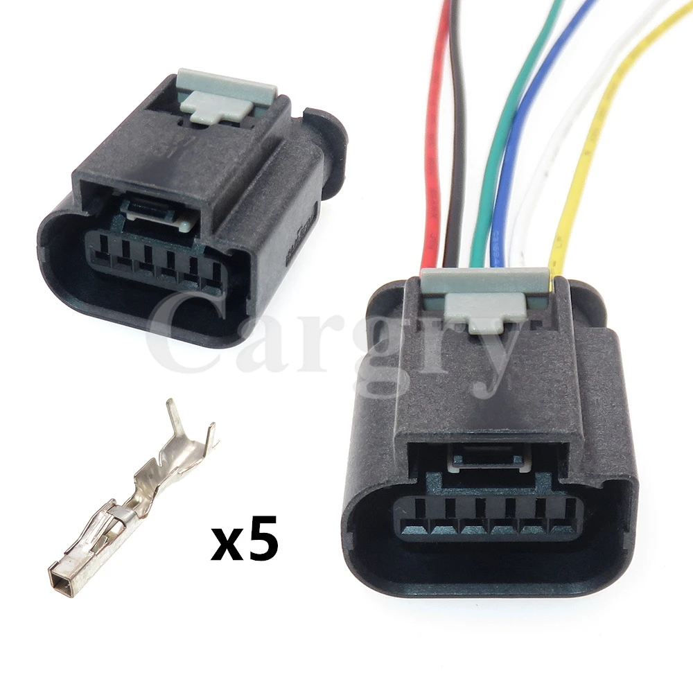 1 Set 5P 2272975-5 181311 2272975-9 AC Assembly Electrical Connector Car Wire Harness Socket Automobile Accessories