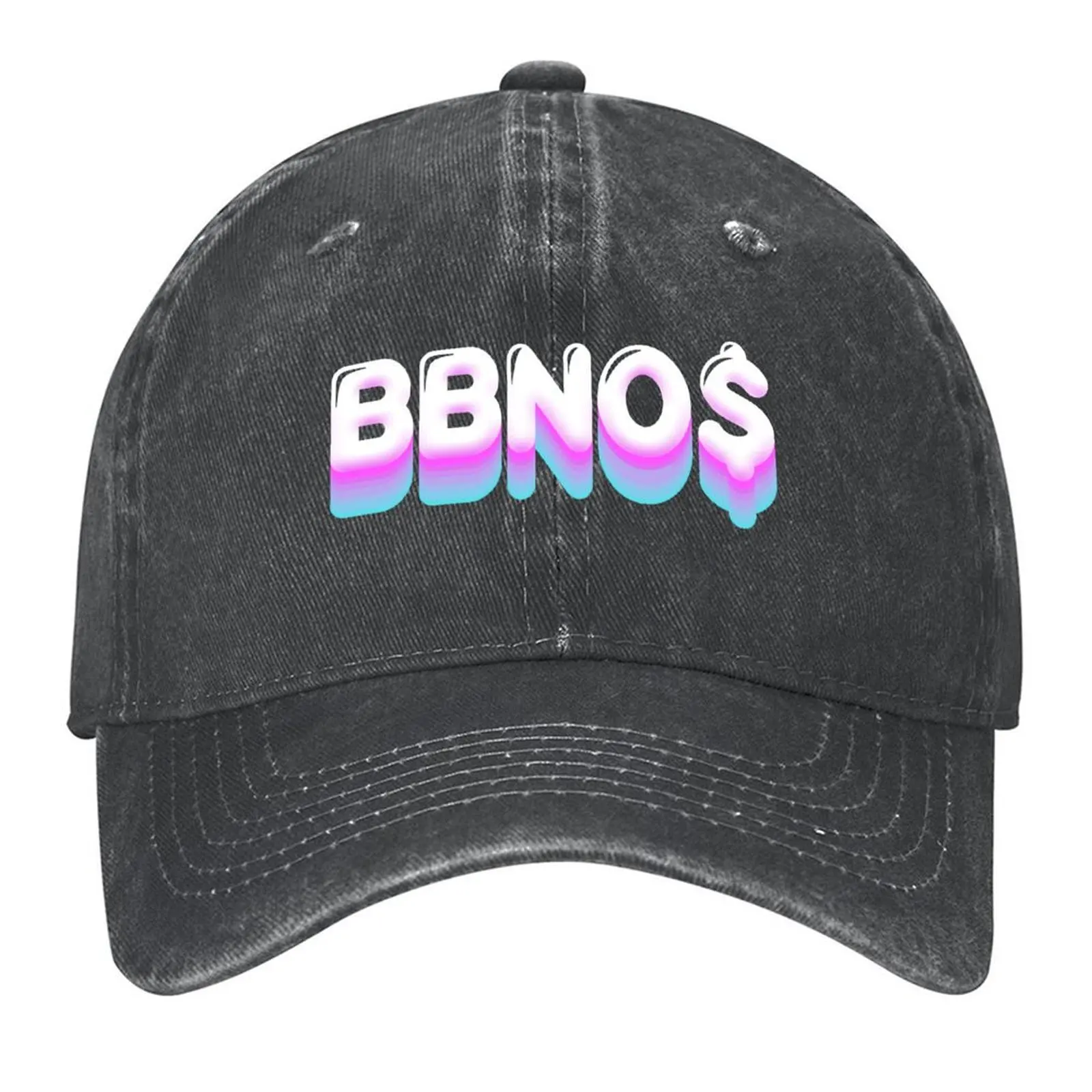 

BBNO$ Baseball Cap black Streetwear Golf fashionable Men's Luxury Women's