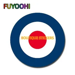 FUYOOHI Beautiful Decals RAF Roundel Car Stickers for Car Window Trunk Auto Motorcycle Uv Protection Car Decorative