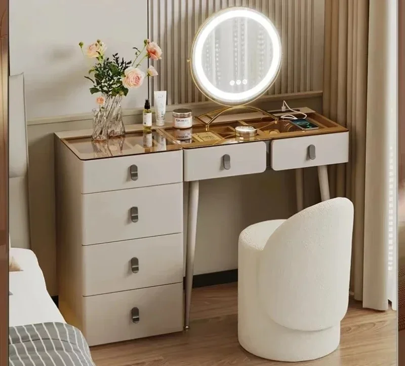 

A chest cabinet integrated, very narrow, multi-storage, cosmetic cabinet, cosmetic mirror