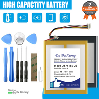 New Battery For Cube Alldocube iPlay Thinker Knote Iwork X 10 11 30 i35 40 M5 M5S M5X Talk9x U65gt Pro Tablet PC + Kit Tools