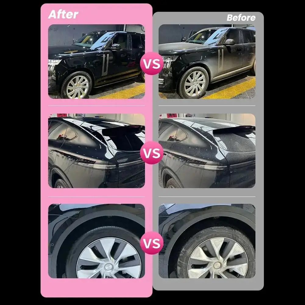 Snow Foam Car Wash Soap Pink Multicolor No Scrub Rich Foam for Foam Cannon Gun Bucket Truck Auto Exterior Care view 5