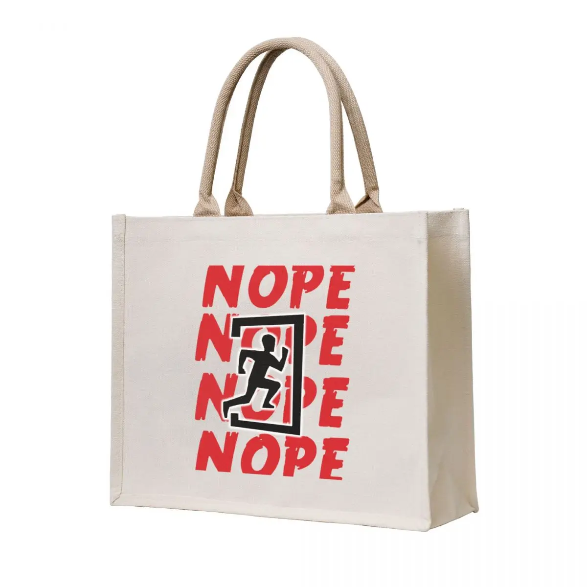 

Not Today Tote Bag cloth bag woman Women's tote bag Canvas stote