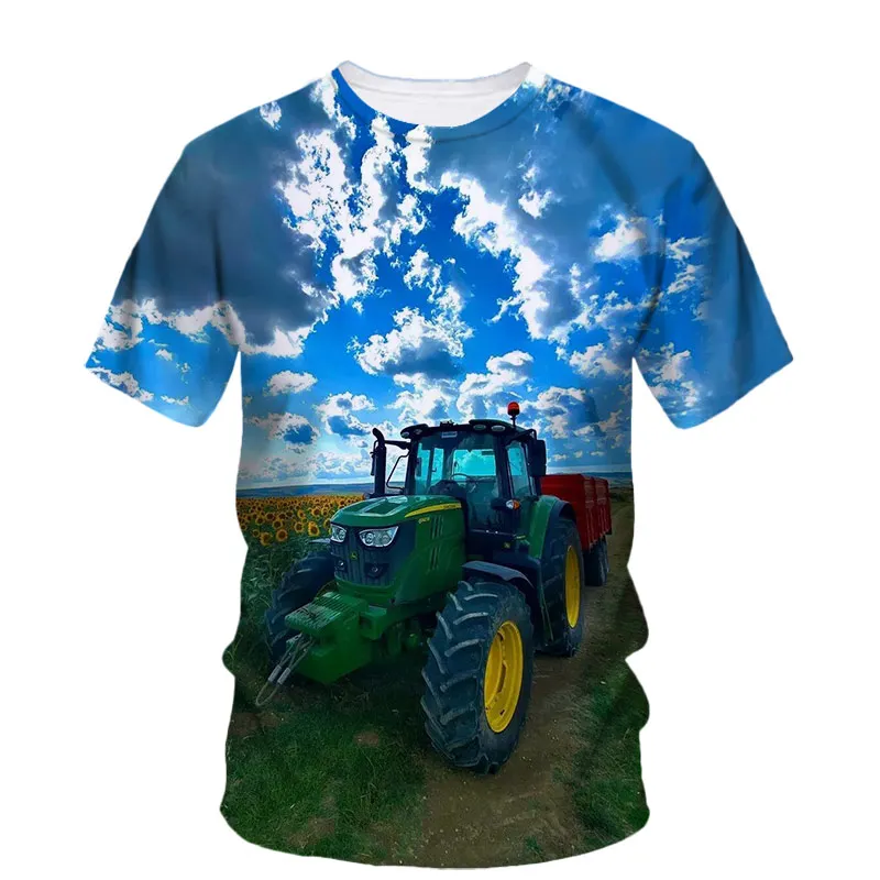 

Kids T-Shirt Car Cartoons Tops Summer T Shirt Fashion Kids Short Sleeve Boys Clothes Boy Girl Tshirt Crew Neck Children Clothing