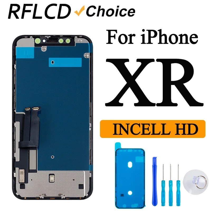 RFLCD INCELL آيفون XR شاشة الكريستال السائل مجموعة المحولات الرقمية لشاشة تعمل بلمس آيفون XR لوحة الشاشة معرف الوجه لهجة حقيقية #1