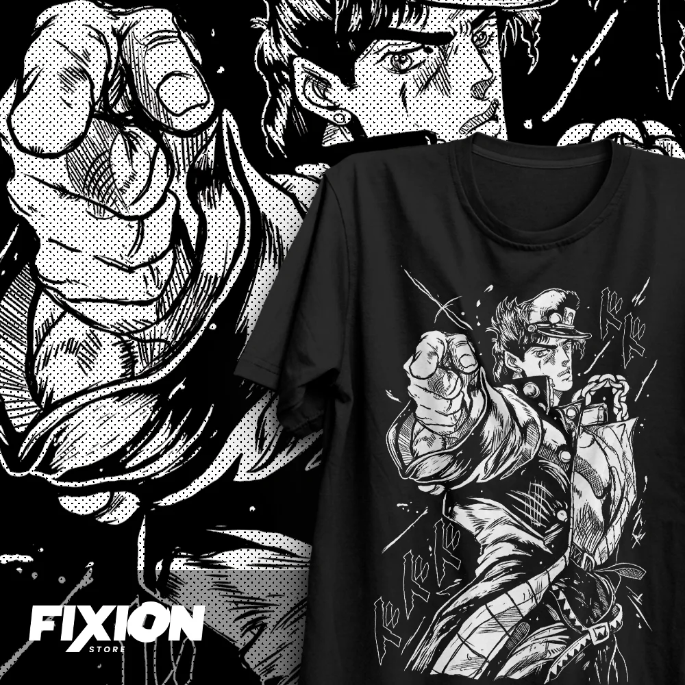 

Anime T shirt JOJOS – Jotaro #GC [N] Manga Tee