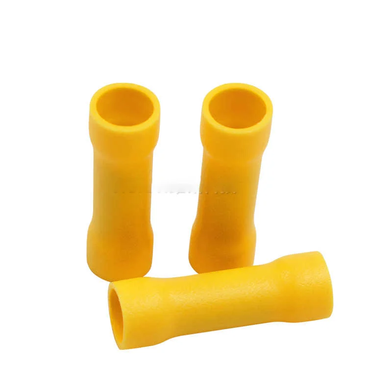 BV1 and BV2 cold-pressed terminals, wiring terminals, tubular fully insulated intermediate connectors, wire connector terminals