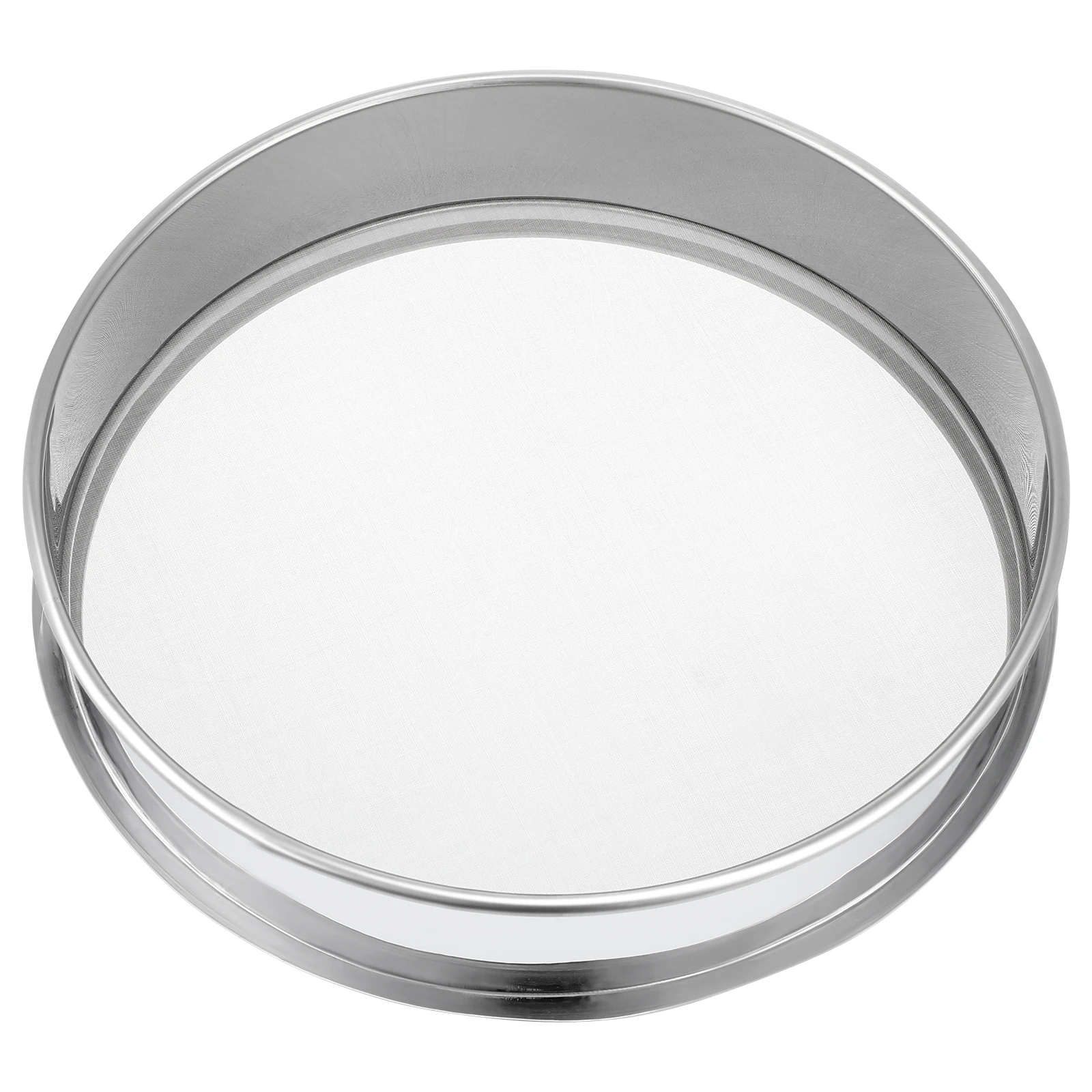 

Strainer Fine Mesh Stainless Steel Sieve Manual Flour Sifter Pastry Pollen Shaker Extractor