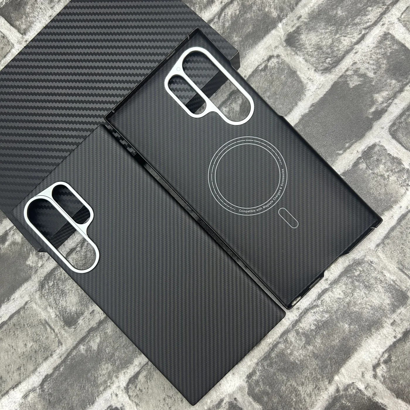 

Чехлы из ультра-арамидного углеродного волокна для Samsung Galaxy S25, магнитный чехол для телефона Galaxy S25, ультратонкий кевларовый карбоновый чехол