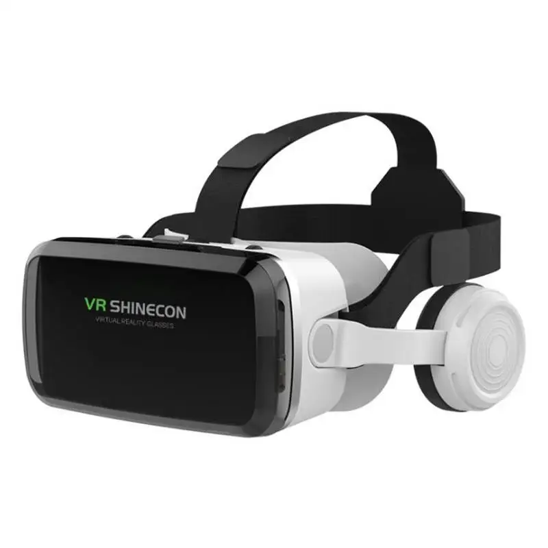 Good Wireless Virtual Reality Glasses IMAX Huge Screen 3D Glasses Google Cardboard Box VR Headset for 4.7-7.2