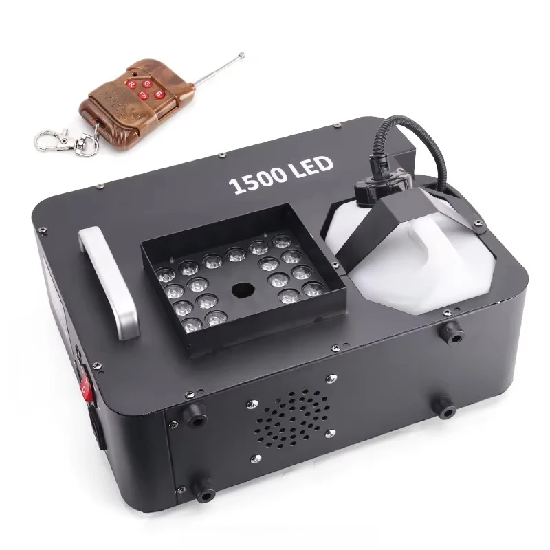 DMX IR Remote Control 1500w Rgb Led Fog Smoke Machine for Parties