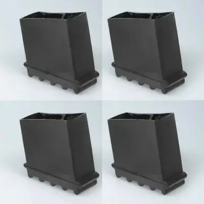 

4pcs Anti-Slip Foot Pads Durable Floor Protector Noise Reduction Covers Non-Skid Mat For Garage Indoor Use Safety Cover Rubber