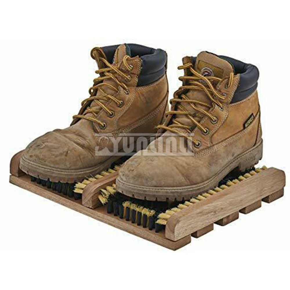 

Outdoor Courtyard Shoeshine Polisher Garden Shoe Sole Cleaning Tool Mud and Snow Removal Shoe Brushes