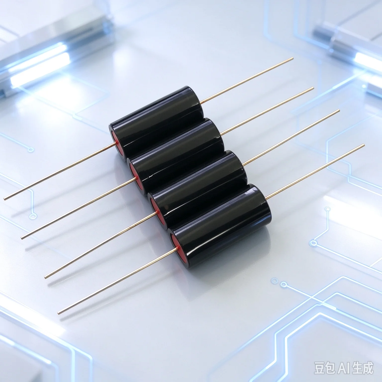 Crossover Film Capacitor for Speaker, MKP 1.5UF 400V Non-polar Copper Lead  50pcs
