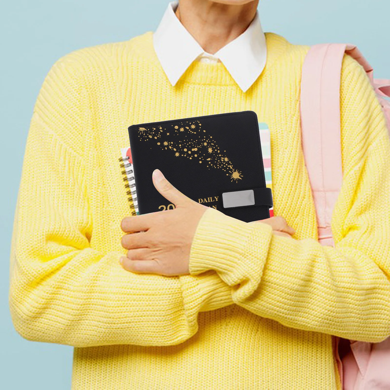 Daily Planner 2025 A5 One Page Per Day Monthly Calendar Notebook Task Scheduling Appointment Organizer