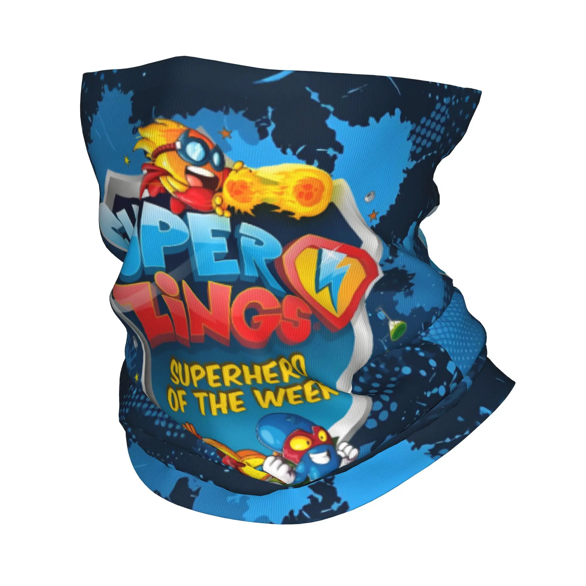 

Зимняя повязка на голову Supers Zingses, теплая повязка на голову для мужчин и женщин, походный шарф-труба, видеоигры, приключенческий экшн, бандана для лица с героями мультфильмов, гетры