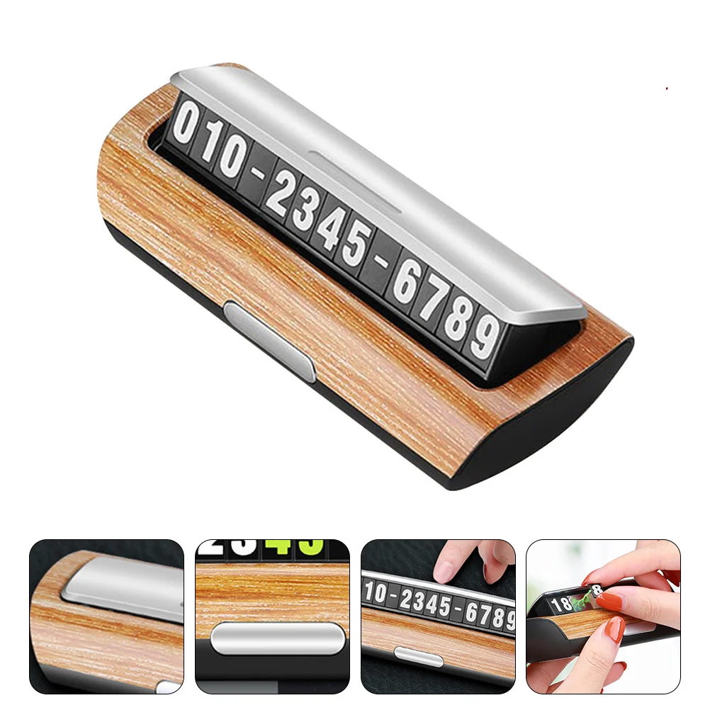 

Luminous Temporary Parking High Quality Car Decor Dashboard Hide Phone Number Privacy Protection Temporary Car Stop