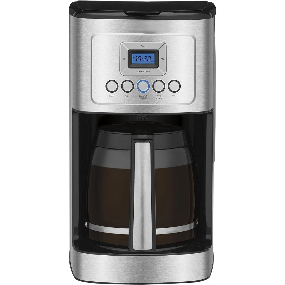 

Coffee Machine for 14-Cup Carafe,Programmable Grind, Fully Automatic for Brew Strength Control & 1-4 Cup Setting, Coffee Makers