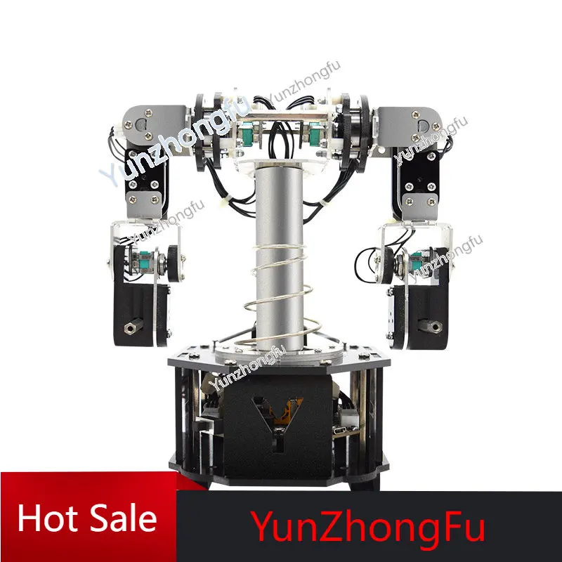 Humanoid Robot Bipedal Fighting Six-Legged Synchronous Demonstrator Robot AI Intelligent Competition Learning Kit