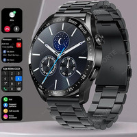 For Huawei Smartwatch Men 360*360 AMOLED Screen GPS Heart Rate Monitor BT Call Sport Waterproof Smart Watch Man Women Pk Gt4 Wh8