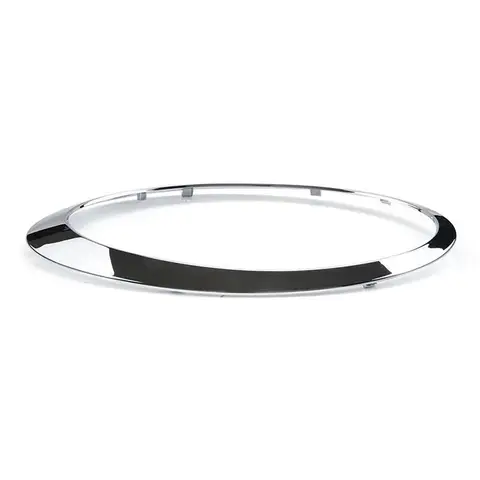 Strålkastarring Ögonbrynsdekorationsklistermärke för MINI Cooper S R55 R56 R57 R58 R59 2007-2015 Svart Krom 51137149905 10 best sales mini-r58 - №6