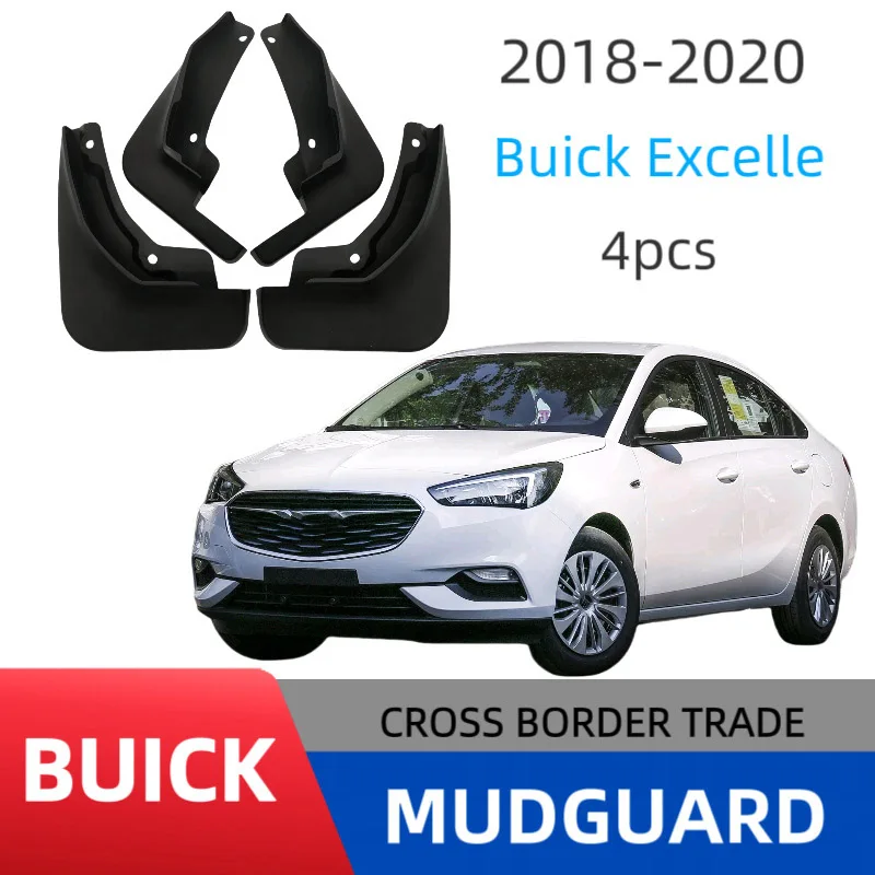 

Mudguards For 2018-2020 Buick Excelle Mud Flaps Mudflap Front Rear Fender Anti-splash Mudguards Guard Splash Car Accessories