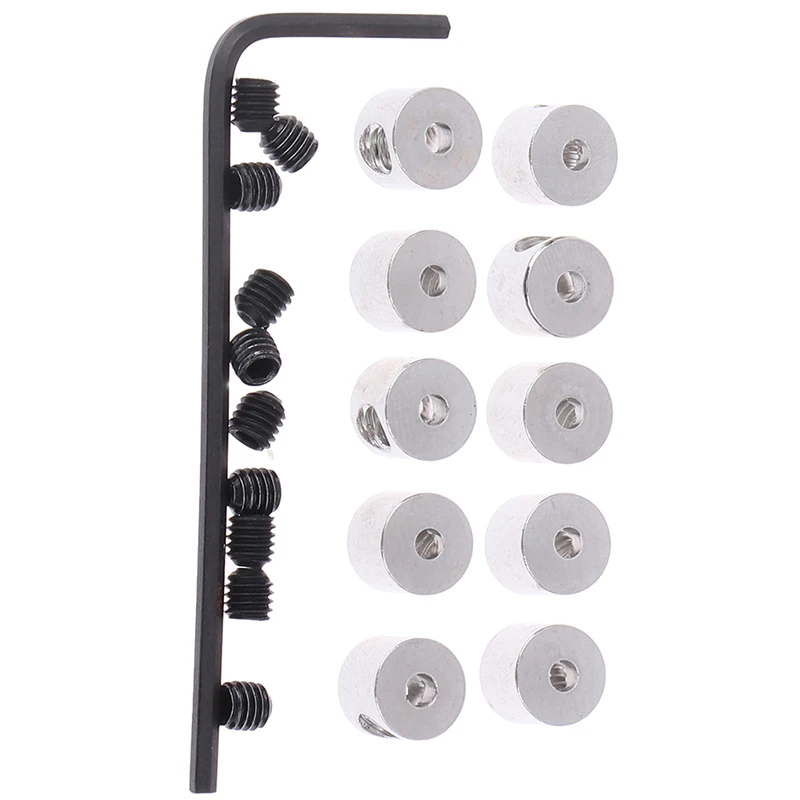 7mm length brass pin keepers Locking Pin Backs Savers holder Allen Wrench
